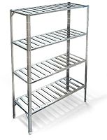 СТЕЛЛАЖ СТР-024/1304 нержавейка,решетчатый