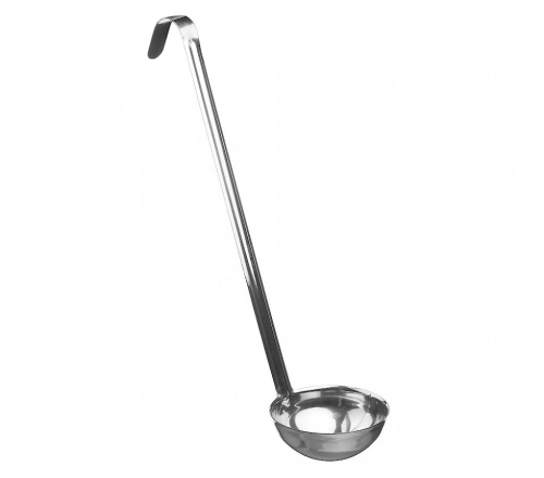 Половник сталь 200мл профессиональный цельнотянутый, длина ручки 34см