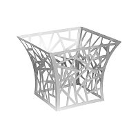 Подставка-куб фуршетная "Геометрия" 300х300х240мм нерж. ''Luxstahl''