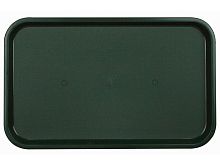 Поднос столовый из полипропилена 530x330 мм темно-зеленый
