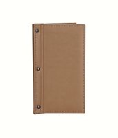 Папка-счет 220х126 мм, цвет: бежевый