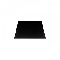 Стекло для подставки фуршетной 250х250 мм черное