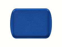 Поднос столовый 415х305 мм с ручками лазурный