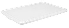 Крышка для лотка для теста 665х440х28 мм белый ПП