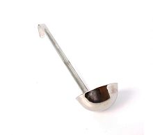 Половник сталь 250мл профессиональный цельнотянутый, длина ручки 34см