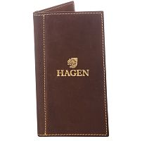 Папка для счетов «Дживс» из натуральной кожи