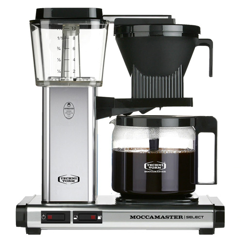 КОФЕМАШИНА капельная Moccamaster KBG741 Select Глянцевое серебро (53970) купить КОФЕМАШИНА капельная Moccamaster KBG741 Select Глянцевое серебро (53970)