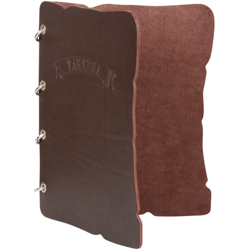 Папка для меню «Бюргер» из шорно-седельной кожи