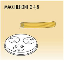 Насадка FIMAR для MPF 2,5/MPF 4 MACCHERONI паста диам. 4,8 мм