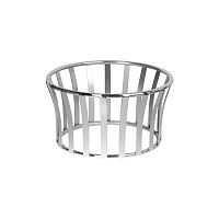 Подставка-стойка фуршетная "Линии" 240х200х130мм нерж. ''Luxstahl''