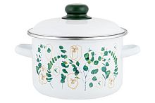 Кастрюля эмалированная FLORENA ТМ Appetite 5.5