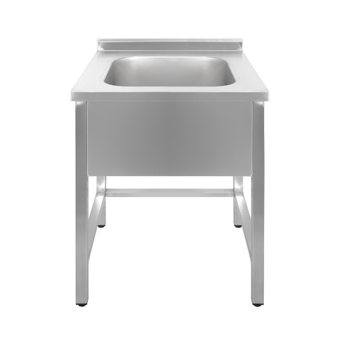 Ванна моечная односекционная Luxstahl ВМ1 7/7/8.5 (0.8)