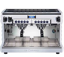 Кофемашина-автомат CARIMALI Bubble E2 2 высокие группы, экономайзер, белая (BU-E2-H-02_W)