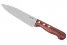 Нож поварской 17,5см  ТМ Appetite с деревянной ручкой