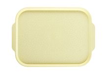 Поднос столовый 450х355 мм с ручками светло-желтый