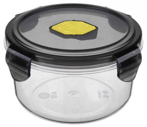 Контейнер 0,6 л 140х77 мм с крышкой тритан [431179613]