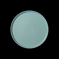 ТАРЕЛКА с бортом 8'' 220мм, бирюзовый "Cuong Phat Acquamarina"