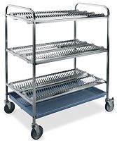 Тележка MetalCarrelli на 216 тарелок (160 мм и 260 мм) [5020]