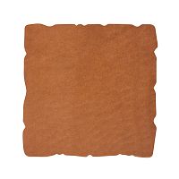 Подставка фигурная под бокал из натуральной кожи