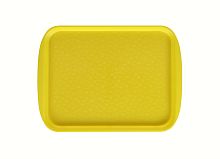 Поднос столовый 330х260 мм желтый