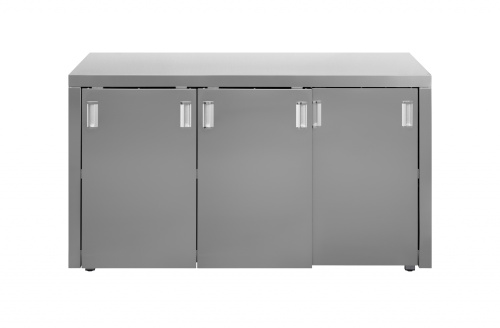 Стол-тумба универсальный Luxstahl СТУ3-20/7 двери-купе