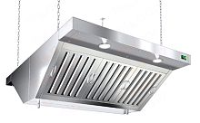 Зонт вытяжной островной с козырьком HICOLD ЗВООК-12,5 14