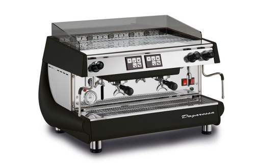 Кофемашина-автомат ROYAL Dogaressa 2 группы Electronic черная (бойлер 11 л)