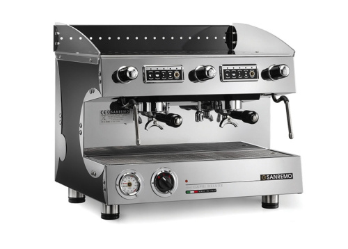 КОФЕМАШИНА - автомат SANREMO CAPRI SED DLX 2 группы черная (бойлер 10 л) (164542) купить КОФЕМАШИНА - автомат SANREMO CAPRI SED DLX 2 группы черная (бойлер 10 л) (164542)
