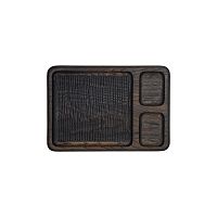 Доска для подачи 350х250 мм с 3-мя отделениями