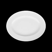 Блюдо овальное «Corone Palazzo» 285х225 мм с орнаментом