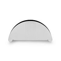 Салфетница 145 мм 70 мм полукруг нержавеющая сталь [1-197931]