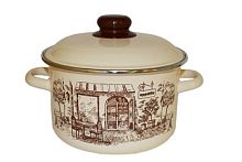 Кастрюля эмалированная CAFE ТМ Appetite 5.5