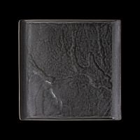 Блюдо квадратное с бортами 10,7" 275х275 мм, серый «Corone Urbano»