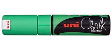 Маркер зеленый для оконных и стеклянных поверхностей Uni Chalk PWE-8K