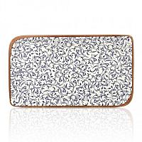 Блюдо прямоугольное 35*16 см Edera By Bone