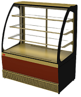 Витрина холодильная Veneto VS-1,3 (крашенная) (4.322.136-01/136-101