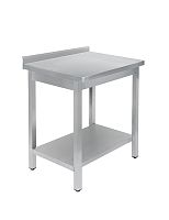 СТОЛ универсальный Luxstahl СПУ-5/6 со сплошной полкой нерж.