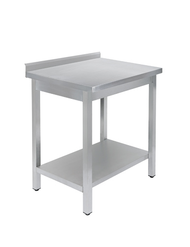 СТОЛ универсальный Luxstahl СПУ-6/7 со сплошной полкой нерж.
