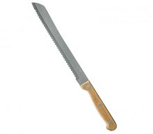 Нож кухонный 20,0см д/хлеба с деревянной ручкой
